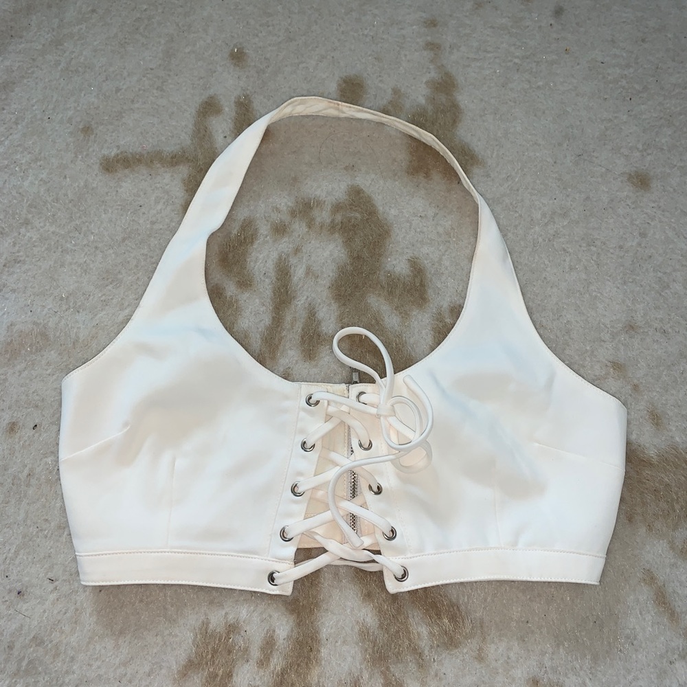 Forever 21 Cropped Halter Top💛